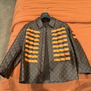 LV Monogram x Nigo Toile Military Jacket Medium